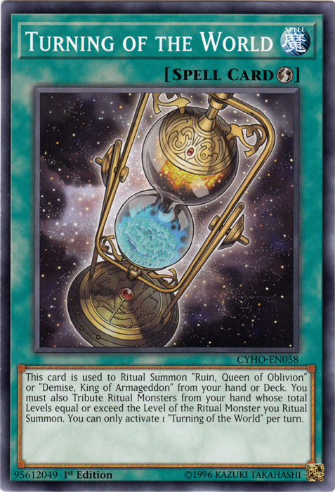 Turning of the World [CYHO-EN058] Common | Deep Dive Games St. Marys