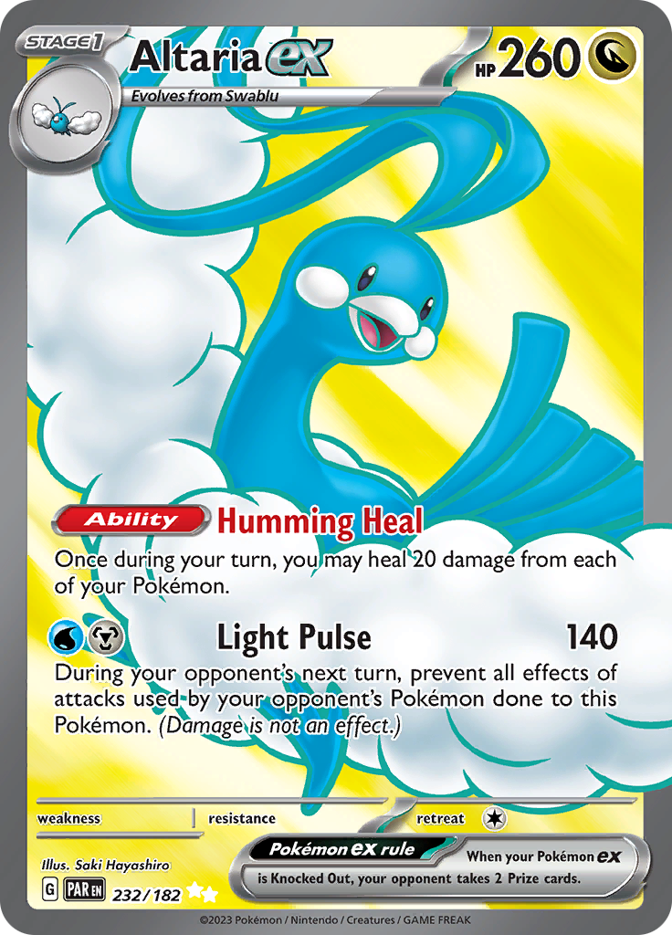 Altaria ex (232/182) [Scarlet & Violet: Paradox Rift] | Deep Dive Games St. Marys