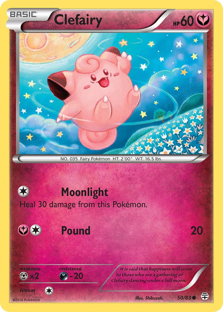 Clefairy (50/83) [XY: Generations] | Deep Dive Games St. Marys