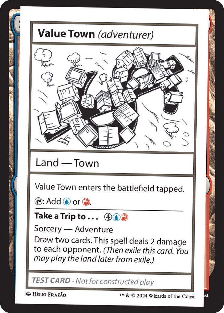 Value Town (adventurer) [Mystery Booster 2 Playtest Cards] | Deep Dive Games St. Marys