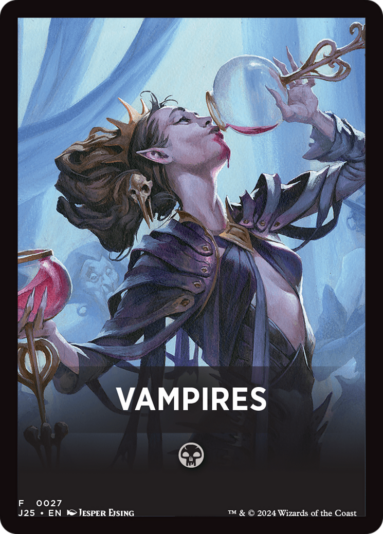 Vampires Theme Card [Foundations Jumpstart Front Cards] | Deep Dive Games St. Marys