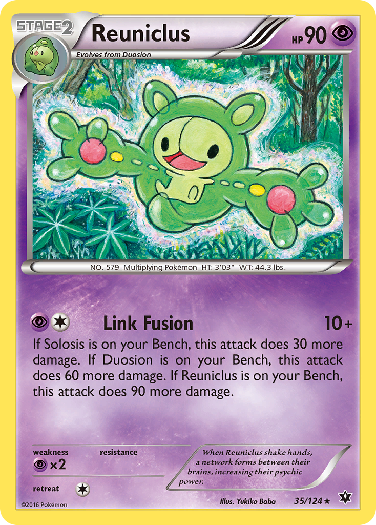 Reuniclus (35/124) [XY: Fates Collide] | Deep Dive Games St. Marys