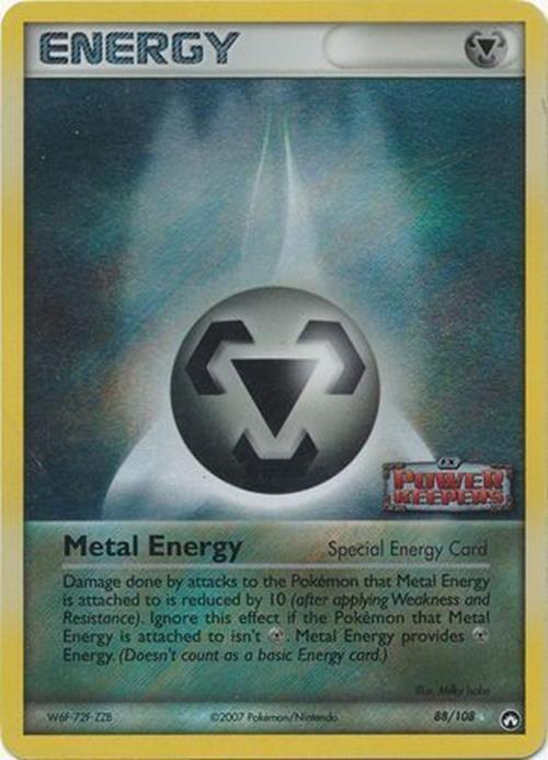 Metal Energy (88/108) (Stamped) [EX: Power Keepers] | Deep Dive Games St. Marys