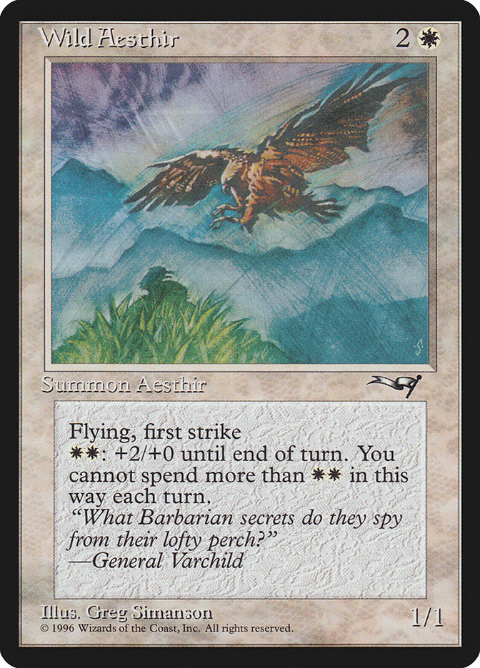 Wild Aesthir (Mountain Background) [Alliances] | Deep Dive Games St. Marys