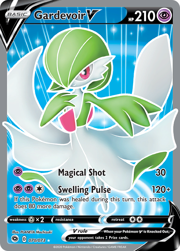 Gardevoir V (070/073) [Sword & Shield: Champion's Path] | Deep Dive Games St. Marys