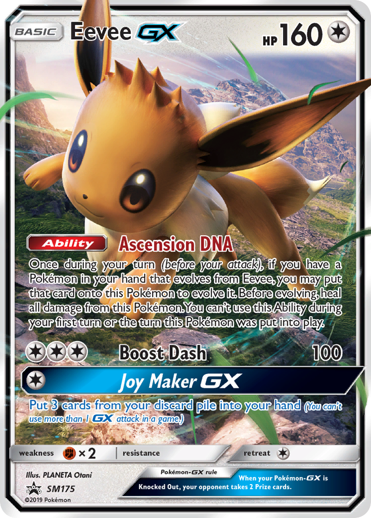 Eevee GX (SM175) [Sun & Moon: Black Star Promos] | Deep Dive Games St. Marys