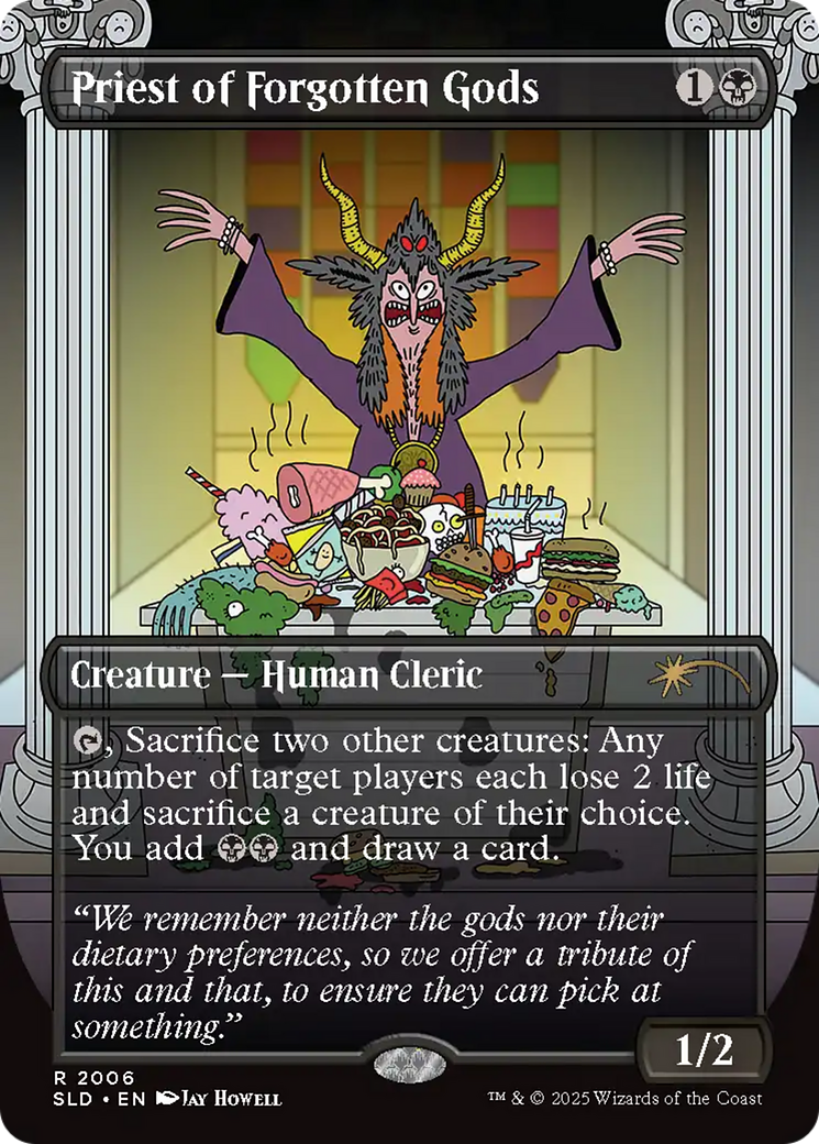 Priest of Forgotten Gods [Secret Lair Drop Series] | Deep Dive Games St. Marys