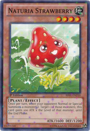 Naturia Strawberry [BP01-EN210] Starfoil Rare | Deep Dive Games St. Marys