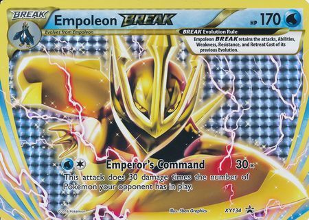 Empoleon BREAK (XY134) (Jumbo Card) [XY: Black Star Promos] | Deep Dive Games St. Marys