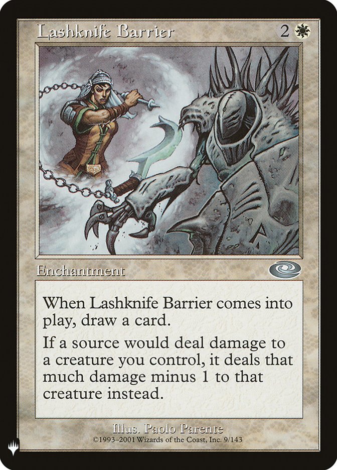 Lashknife Barrier [Mystery Booster] | Deep Dive Games St. Marys