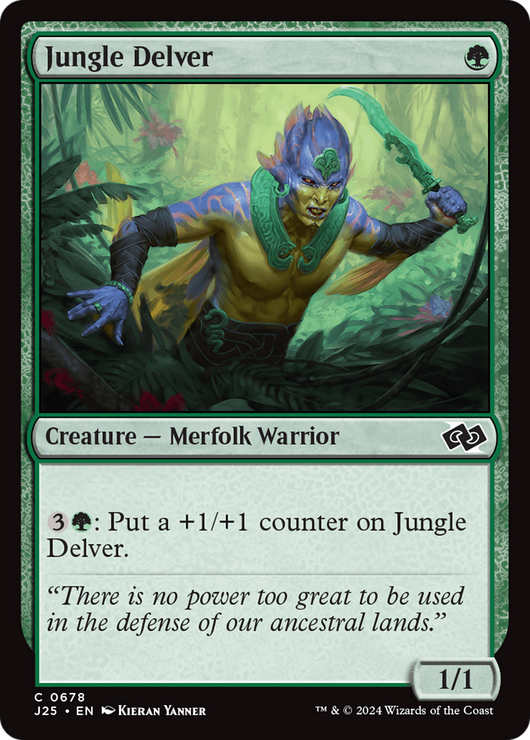 Jungle Delver [Foundations Jumpstart] | Deep Dive Games St. Marys