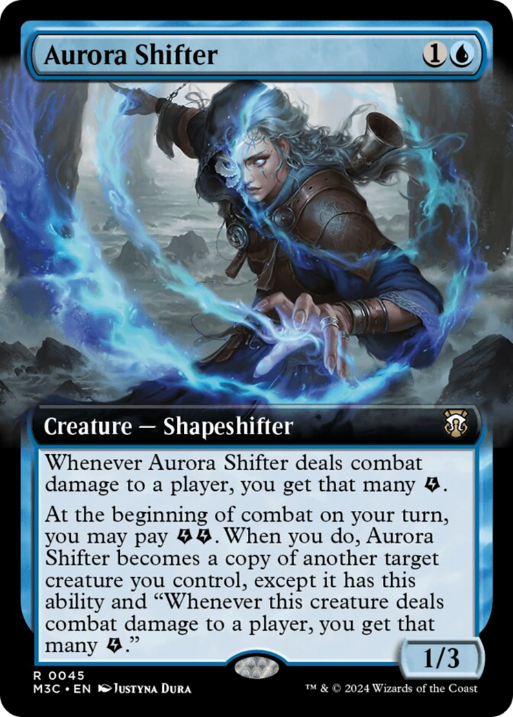 Aurora Shifter (Extended Art) [Modern Horizons 3 Commander] | Deep Dive Games St. Marys