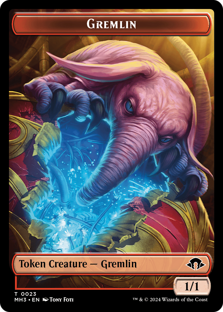 Gremlin Token [Modern Horizons 3 Tokens] | Deep Dive Games St. Marys