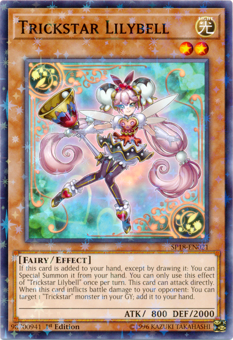 Trickstar Lilybell [SP18-EN021] Starfoil Rare | Deep Dive Games St. Marys