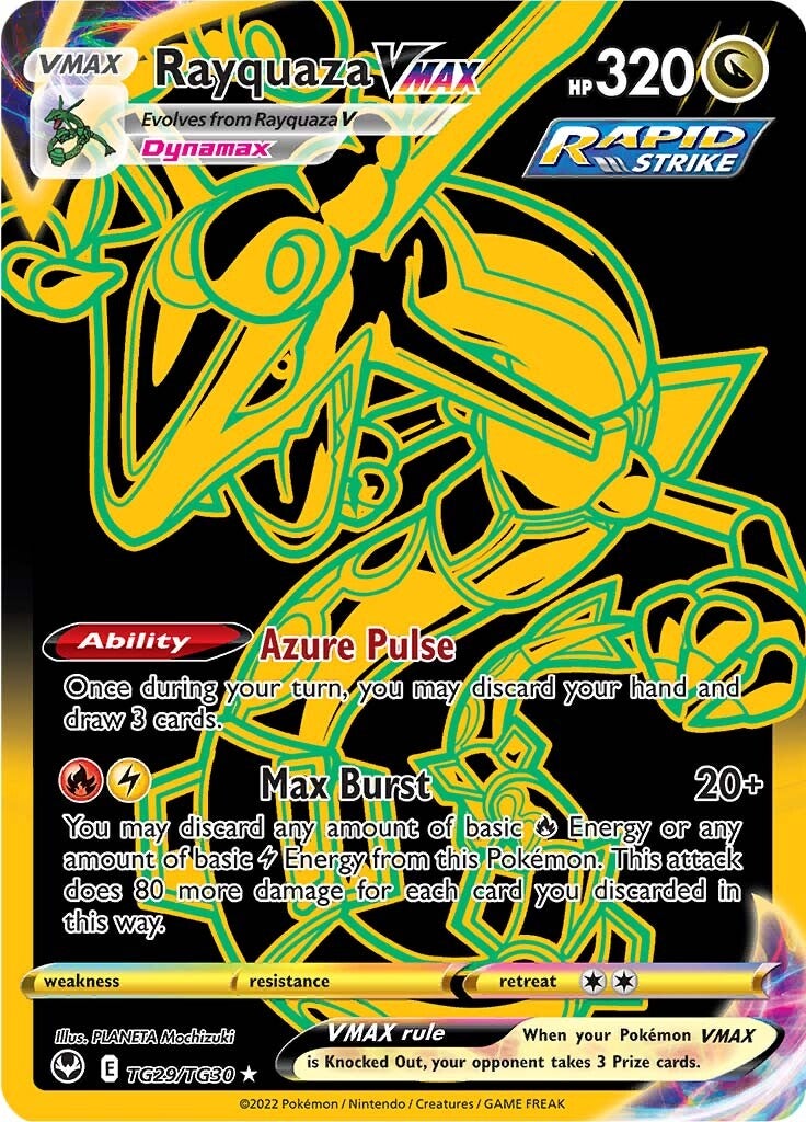 Rayquaza VMAX (TG29/TG30) [Sword & Shield: Silver Tempest] | Deep Dive Games St. Marys