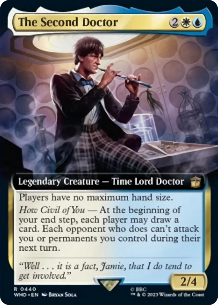 The Second Doctor (Extended Art) [Doctor Who] | Deep Dive Games St. Marys