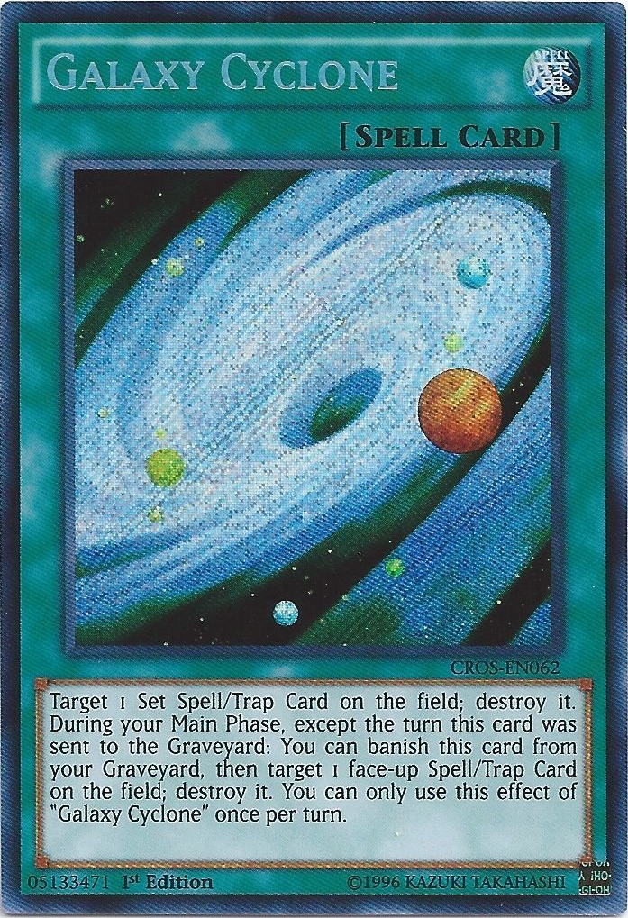 Galaxy Cyclone [CROS-EN062] Secret Rare | Deep Dive Games St. Marys