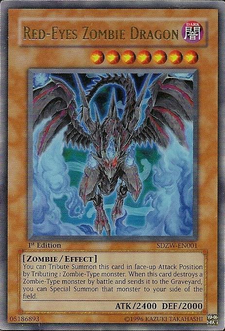 Red-Eyes Zombie Dragon [SDZW-EN001] Ultra Rare | Deep Dive Games St. Marys