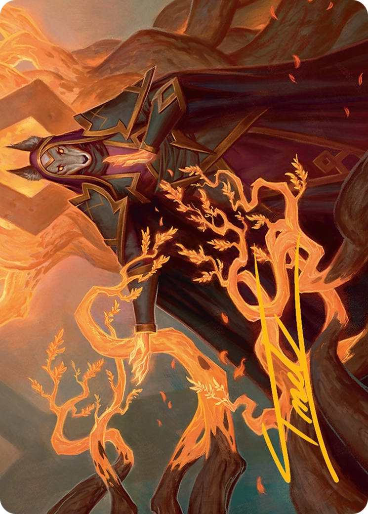 Abzan Devotee Art Card (10/54) [Tarkir: Dragonstorm Art Series] | Deep Dive Games St. Marys