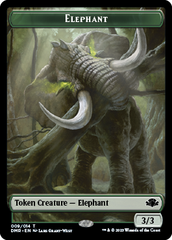 Elephant // Sheep Double-Sided Token [Dominaria Remastered Tokens] | Deep Dive Games St. Marys