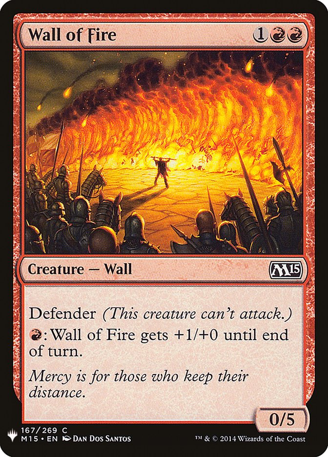 Wall of Fire [Mystery Booster] | Deep Dive Games St. Marys