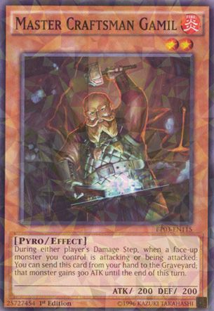 Master Craftsman Gamil [BP03-EN115] Shatterfoil Rare | Deep Dive Games St. Marys