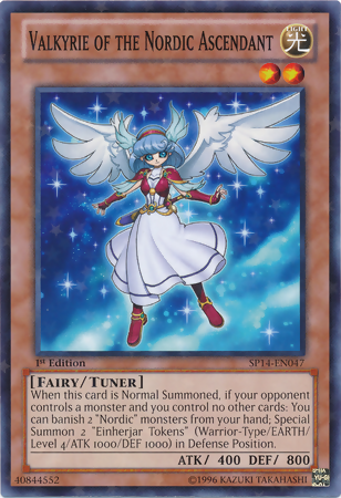 Valkyrie of the Nordic Ascendant [SP14-EN047] Starfoil Rare | Deep Dive Games St. Marys