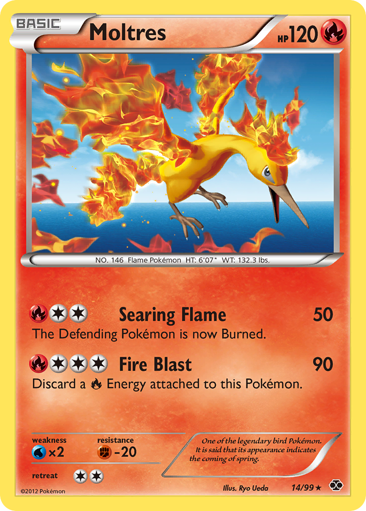 Moltres (14/99) [Black & White: Next Destinies] | Deep Dive Games St. Marys