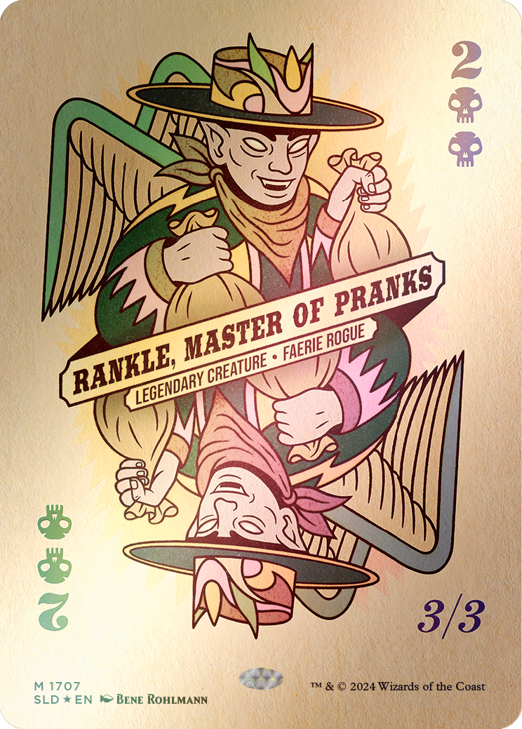 Rankle, Master of Pranks (Rainbow Foil) [Secret Lair Drop Series] | Deep Dive Games St. Marys