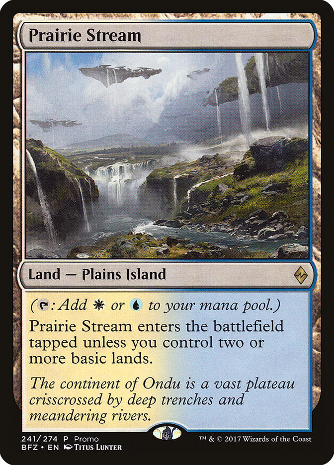 Prairie Stream (Promo) [Standard Showdown Promos] | Deep Dive Games St. Marys