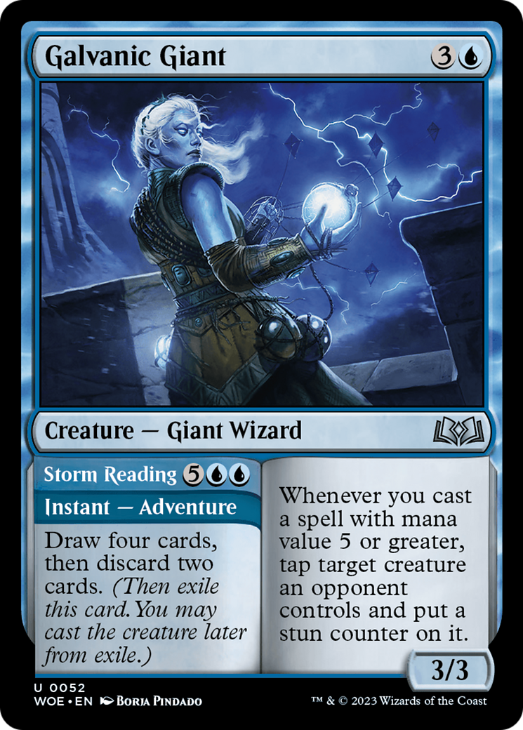 Galvanic Giant // Storm Reading [Wilds of Eldraine] | Deep Dive Games St. Marys