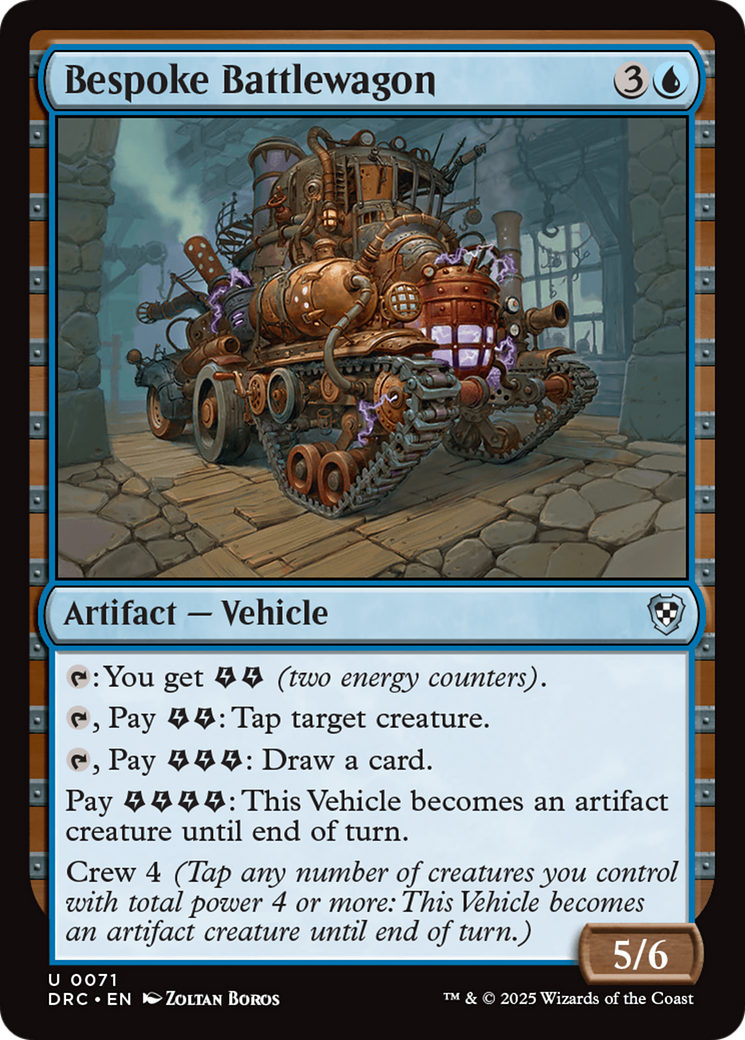 Bespoke Battlewagon [Aetherdrift Commander] | Deep Dive Games St. Marys