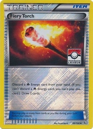 Fiery Torch (89/106) (League Promo) [XY: Flashfire] | Deep Dive Games St. Marys