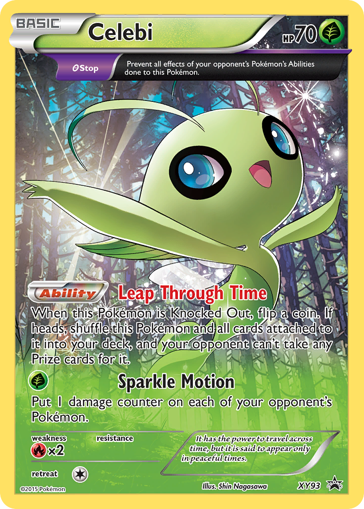 Celebi (XY93) [XY: Black Star Promos] | Deep Dive Games St. Marys