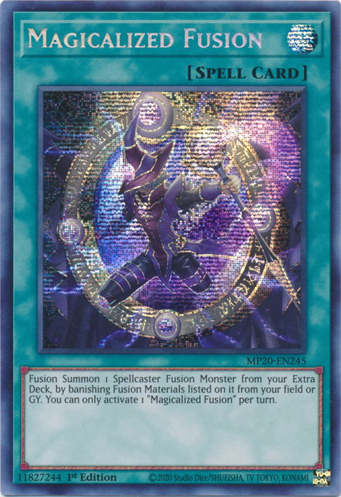 Magicalized Fusion [MP20-EN245] Prismatic Secret Rare | Deep Dive Games St. Marys