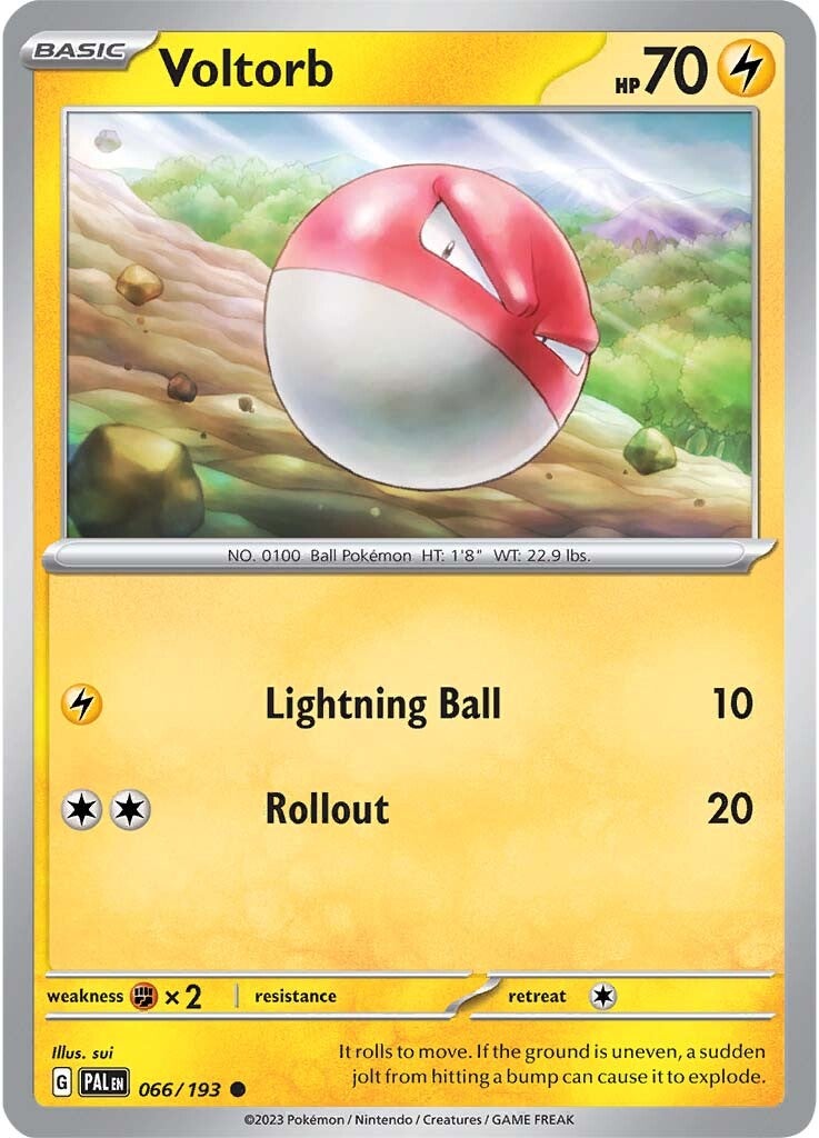 Voltorb (066/193) [Scarlet & Violet: Paldea Evolved] | Deep Dive Games St. Marys