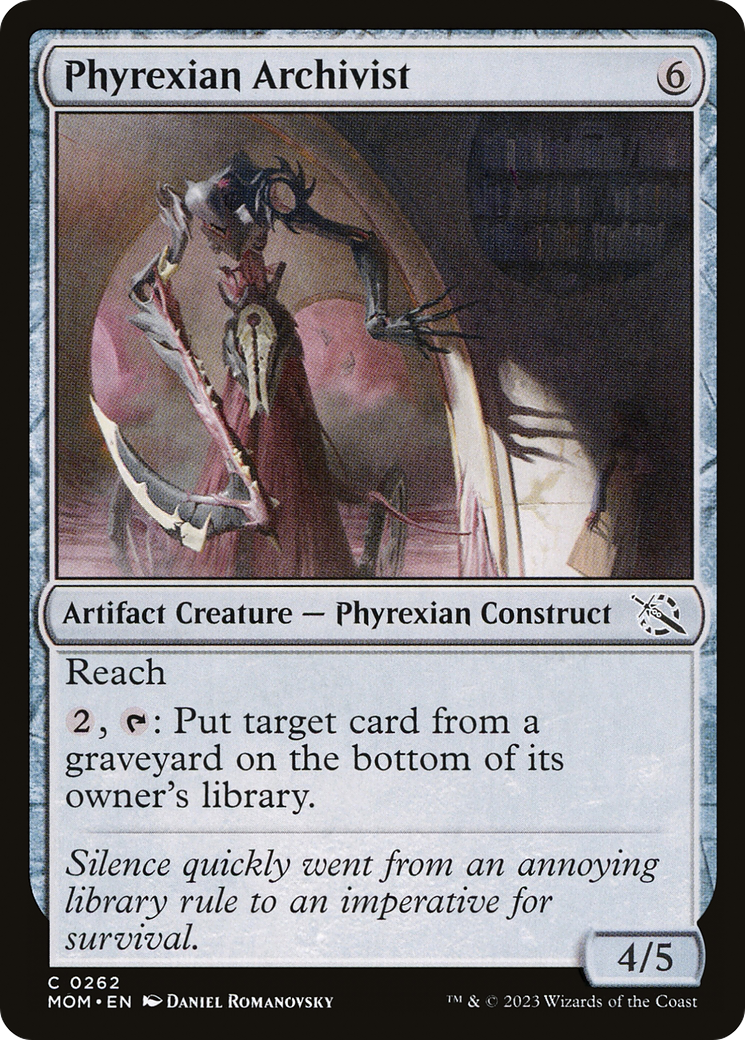 Phyrexian Archivist [March of the Machine] | Deep Dive Games St. Marys