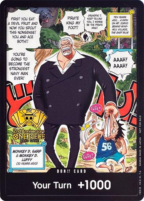 DON!! Card (2nd Anniversary Tournament) [One Piece Promotion Cards] | Deep Dive Games St. Marys