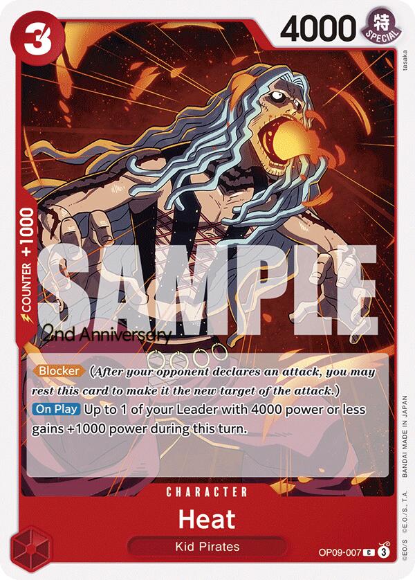 Heat [Emperors in the New World: 2nd Anniversary Tournament Cards] | Deep Dive Games St. Marys