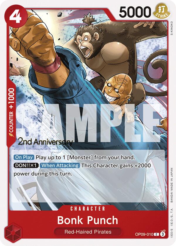 Bonk Punch [Emperors in the New World: 2nd Anniversary Tournament Cards] | Deep Dive Games St. Marys