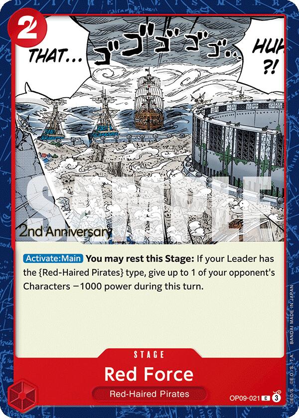 Red Force [Emperors in the New World: 2nd Anniversary Tournament Cards] | Deep Dive Games St. Marys