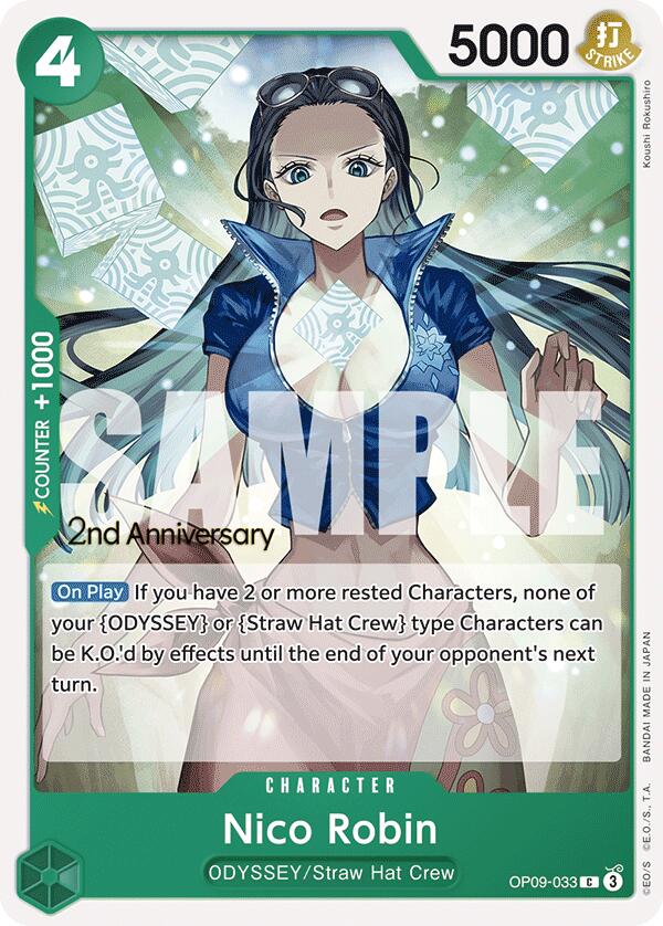 Nico Robin [Emperors in the New World: 2nd Anniversary Tournament Cards] | Deep Dive Games St. Marys