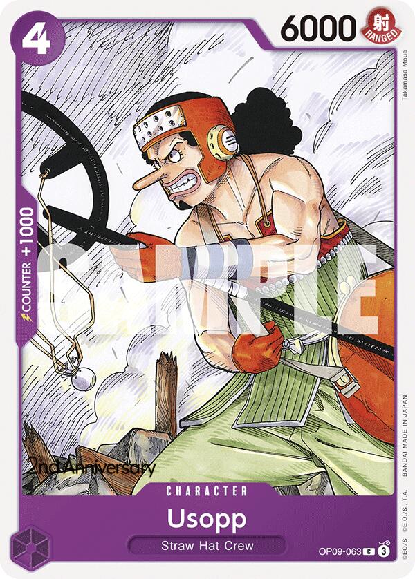 Usopp [Emperors in the New World: 2nd Anniversary Tournament Cards] | Deep Dive Games St. Marys