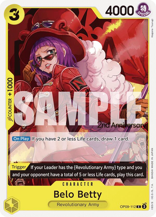 Belo Betty [Emperors in the New World: 2nd Anniversary Tournament Cards] | Deep Dive Games St. Marys