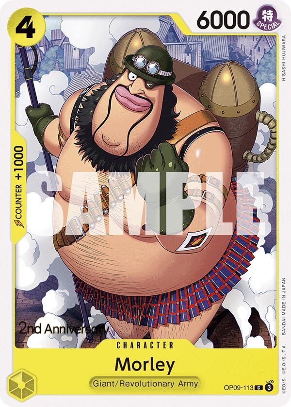 Morley [Emperors in the New World: 2nd Anniversary Tournament Cards] | Deep Dive Games St. Marys