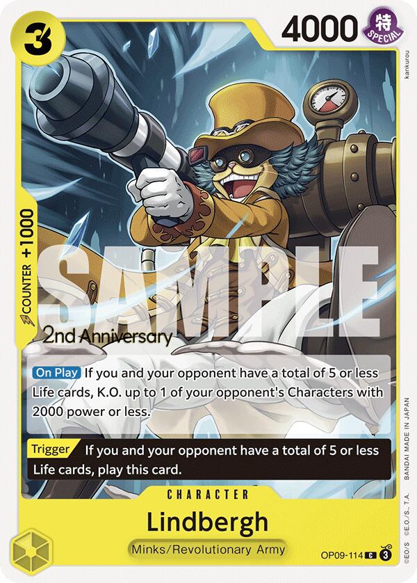 Lindbergh [Emperors in the New World: 2nd Anniversary Tournament Cards] | Deep Dive Games St. Marys