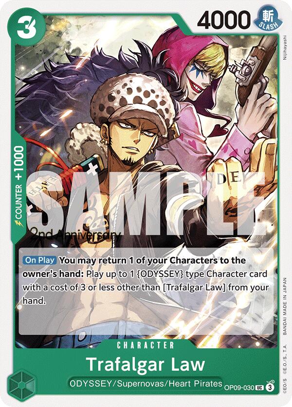 Trafalgar Law [Emperors in the New World: 2nd Anniversary Tournament Cards] | Deep Dive Games St. Marys
