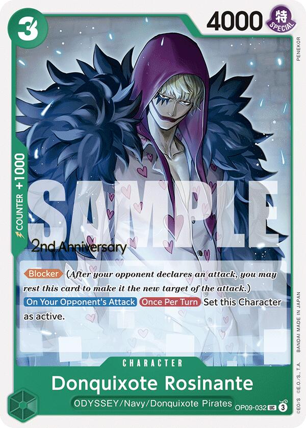 Donquixote Rosinante [Emperors in the New World: 2nd Anniversary Tournament Cards] | Deep Dive Games St. Marys