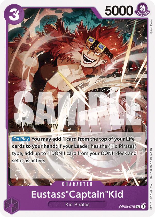 Eustass"Captain"Kid [Emperors in the New World: 2nd Anniversary Tournament Cards] | Deep Dive Games St. Marys