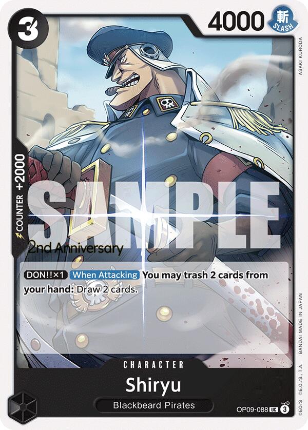 Shiryu [Emperors in the New World: 2nd Anniversary Tournament Cards] | Deep Dive Games St. Marys